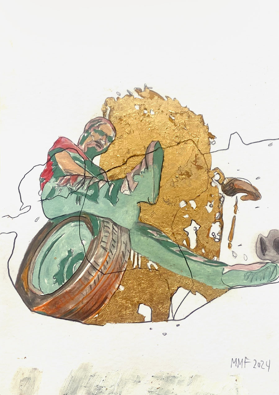 zeichnung michael marcel fuchs, drawing